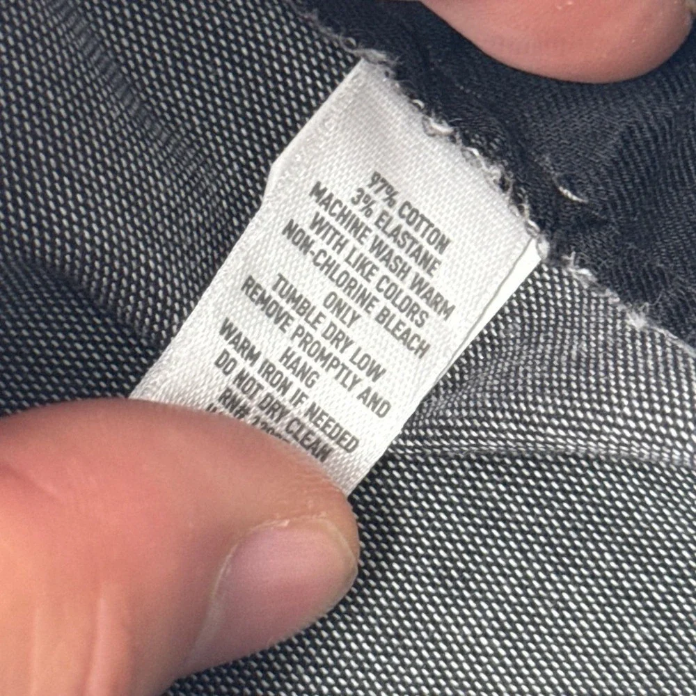 Bonobos Weekday Warrior Slim Taper Grey Dress Pants Mens 35x30 Tuesday - Picture 10 of 11